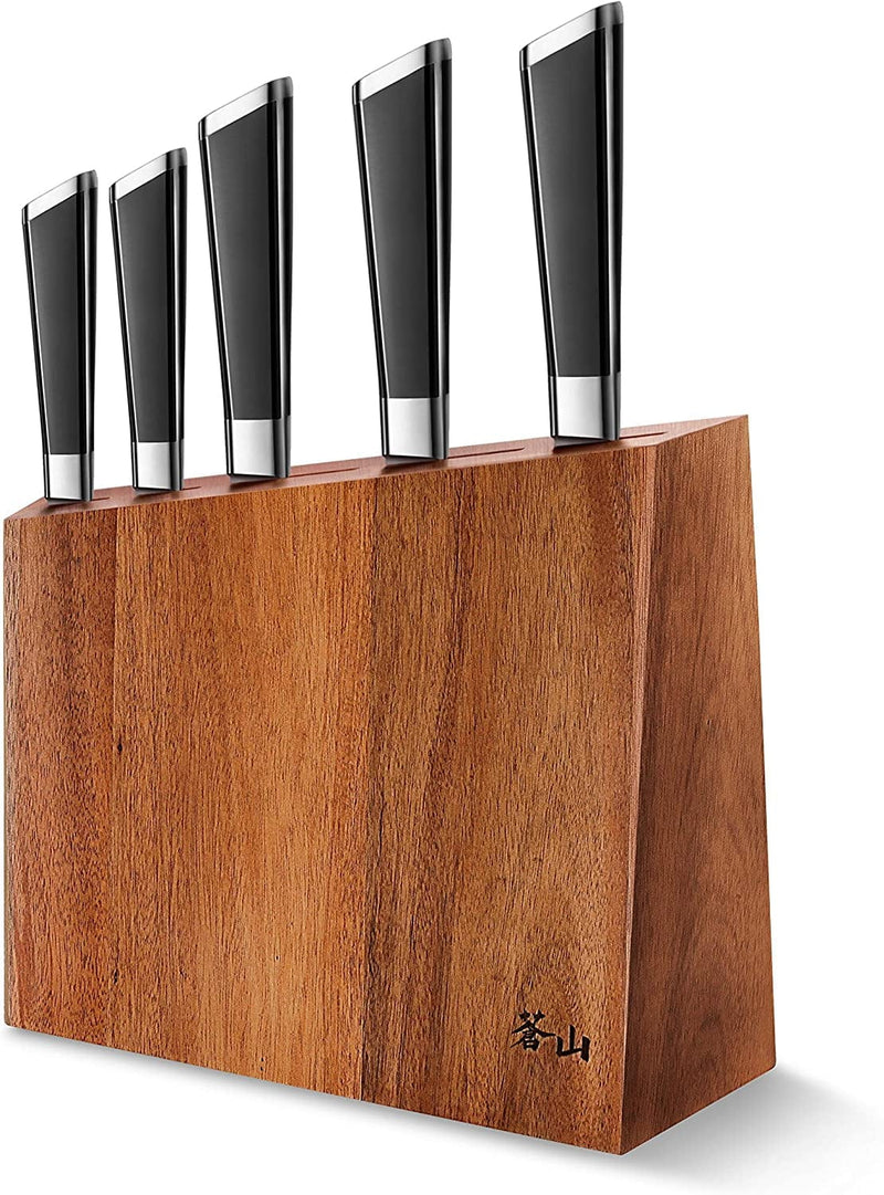 Cangshan Y2 Series Knife Set, 6-Piece German Steel Block, Silver Home & Garden > Kitchen & Dining > Kitchen Tools & Utensils > Kitchen Knives Cangshan   