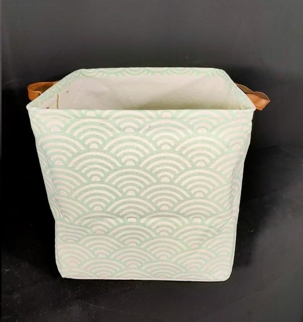 Canvas Fabric Storage Basket Home & Garden > Household Supplies > Storage & Organization KOL DEALS 33x33x33cm D3 