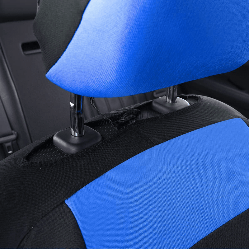 CAR PASS 6PCS Elegance Universal Two Front Car Seat Covers Set ,Foam Back Support,Airbag Compatible Vehicles & Parts > Vehicle Parts & Accessories > Motor Vehicle Parts > Motor Vehicle Seating CAR PASS   