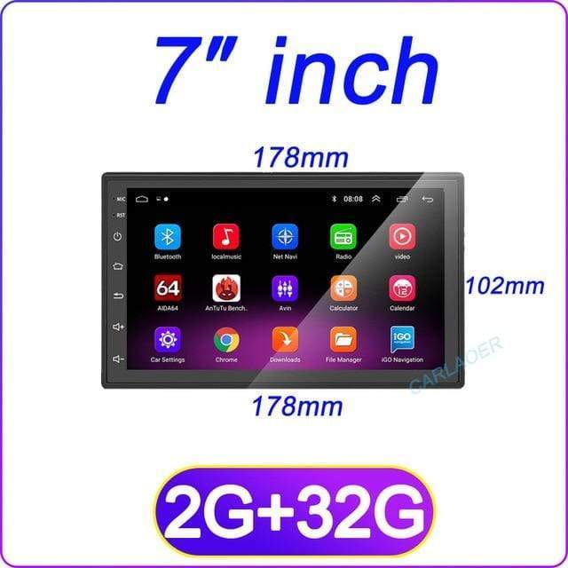 Car Radio 2 din 10″ Android Multimedia Player GPS WIFI Bluetooth Vehicles & Parts > Vehicle Parts & Accessories > Motor Vehicle Electronics KOL DEALS Russian Federation 7 inch 2G 32G 