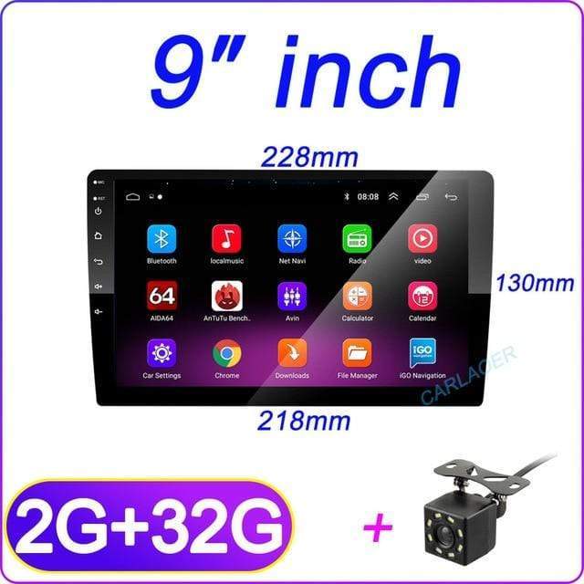 Car Radio 2 din 10″ Android Multimedia Player GPS WIFI Bluetooth Vehicles & Parts > Vehicle Parts & Accessories > Motor Vehicle Electronics KOL DEALS Russian Federation 1 9 inch 2G 32G cam 