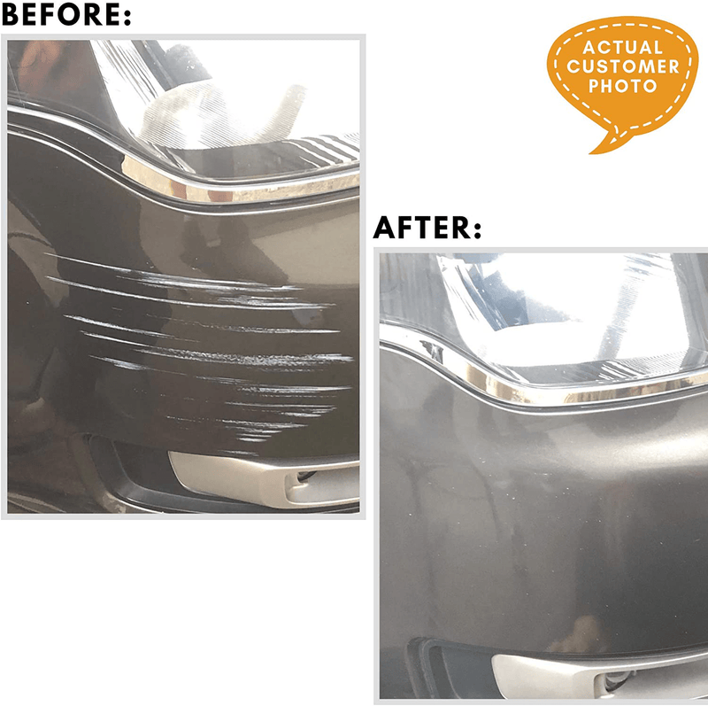 Carfidant Black Car Scratch Remover - Ultimate Scratch and Swirl Remover for Black and Dark Paints- Solvent & Paint Restorer - Repair Paint Scratches, Scratches, Water Spots! Car Polish Buffer Kit  Carfidant   