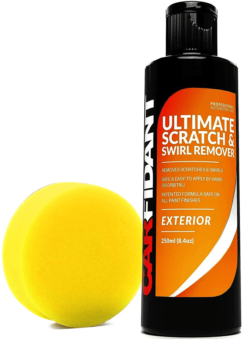Carfidant Scratch and Swirl Remover - Ultimate Car Scratch Remover - Polish & Paint Restorer - Easily Repair Paint Scratches, Scratches, Water Spots! Car Buffer Kit  Carfidant 250ml  