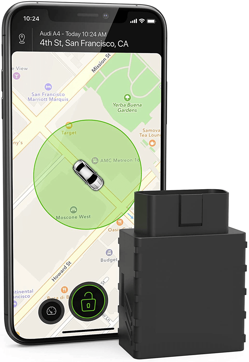 CARLOCK - 2nd Gen Advanced Real Time 3G Car Tracker & Car Alarm. Comes with Device & Phone App. Easily Tracks Your Car in Real Time & Notifies You Immediately of Suspicious Behavior.OBD Plug&Play