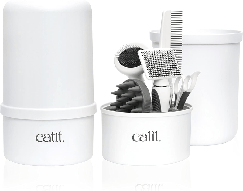 Catit Senses 2.0 Cat Hair Grooming Kit Animals & Pet Supplies > Pet Supplies > Cat Supplies Catit Shorthair Grooming Kit  