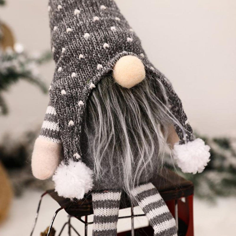 Cawbing Xmas Santa Claus Forest Man Doll Pendant Holiday Home Party Decoration Supplies Christmas Ornaments