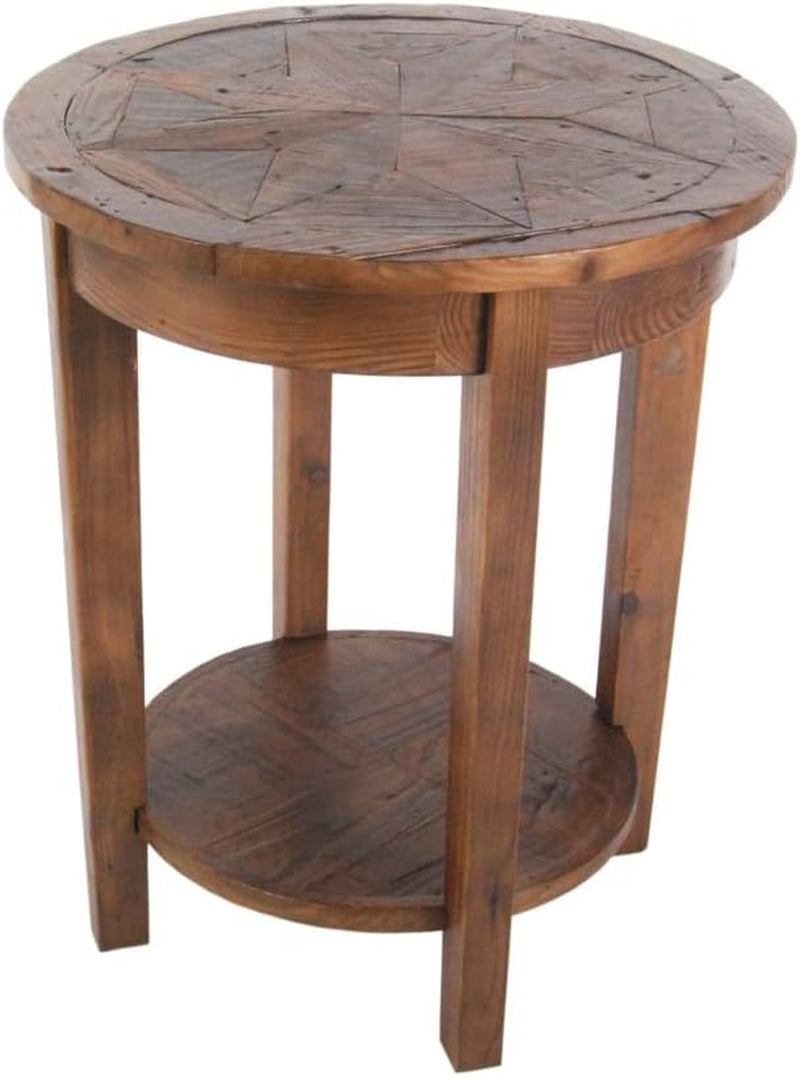Alaterre Renew End Table, 20" Round, Natural