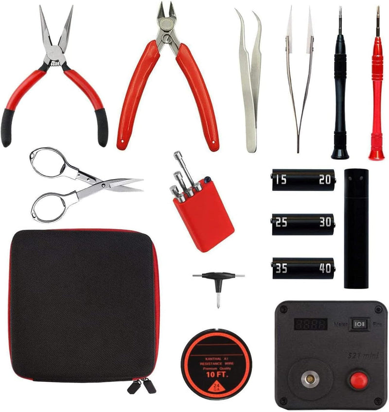 DIY Home Tool V3 Kit Mechanics Building Tools Kit,15 in 1 Master Tool Kit Home Industrial Repairs