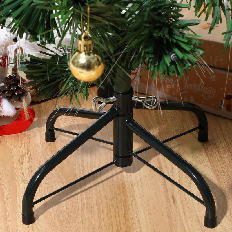 DOITOOL Christmas Tree Rack Metal Christmas Tree Stand Christmas Tree Stand Xmas Tree Stand Christmas Tree Supplies Xmas Tree Rack for Artificial Trees, Xmas Tree Stand Christmas Tree Holders Stands