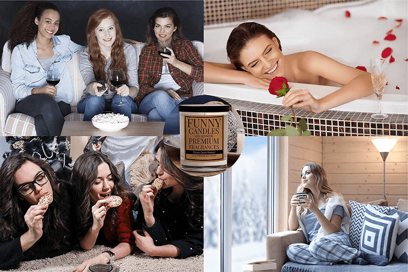Cedar Crate Market - Best Sister Ever - Big Sister, Little Sister Birthday Gift from Sister, Funny Candle Gift from Brother, Sister in Law, Sisters Gift Ideas, Worlds Greatest Sister - Made in USA Home & Garden > Decor > Home Fragrances > Candles Cedar Crate Market   