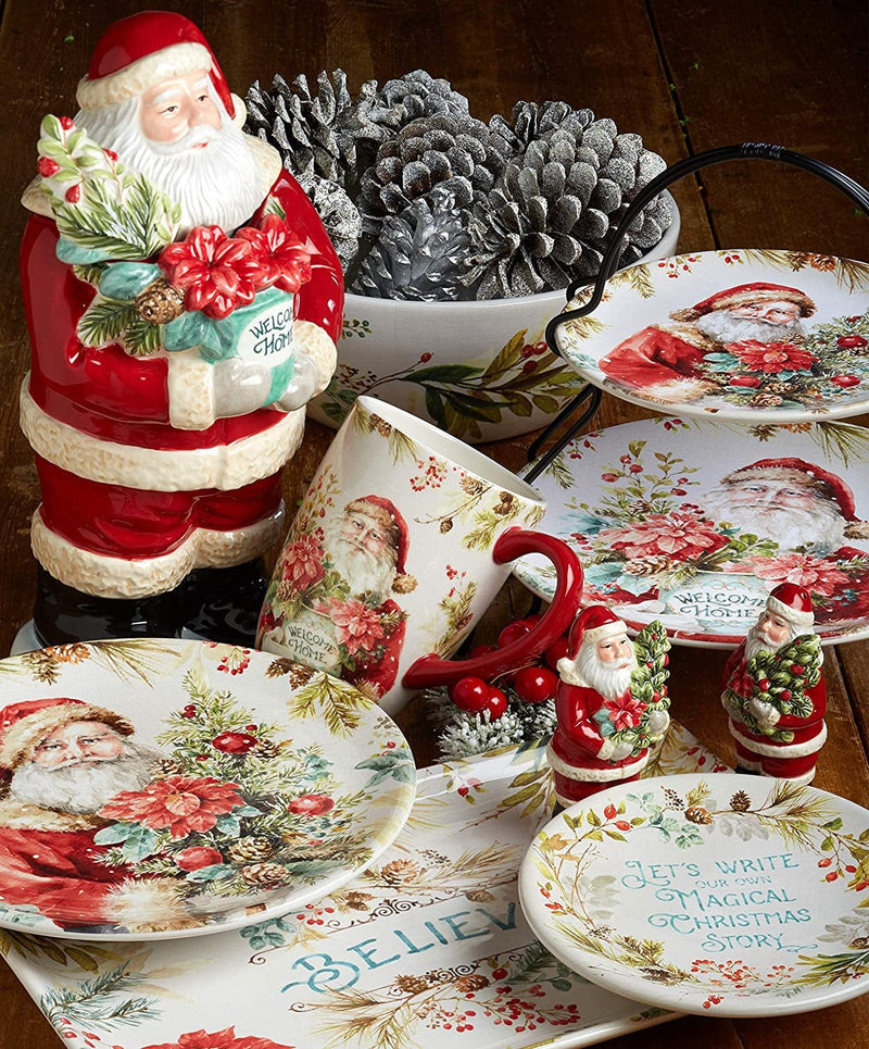 Certified International Christmas Story 16Pc Dinnerware Set, Service for 4, Multicolored