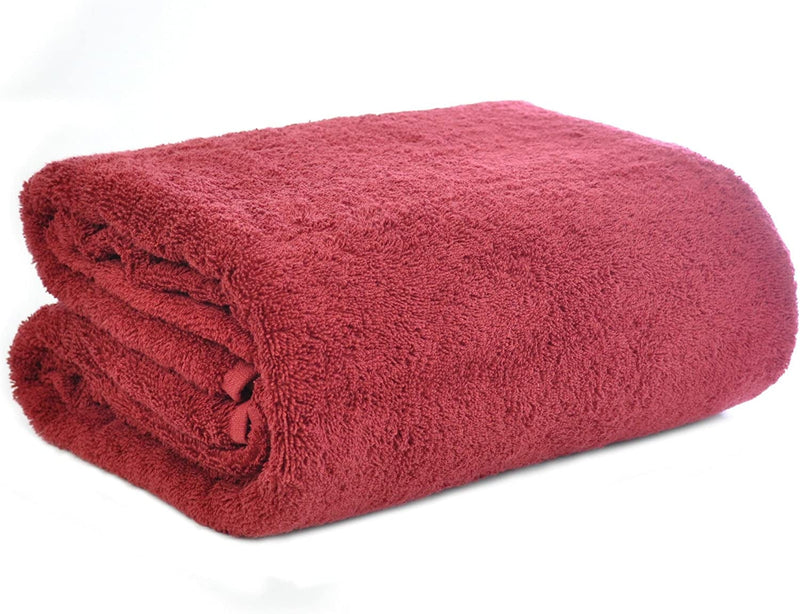 Chakir Turkish Linens Turkish Cotton - Oversized (40-Inch-By-80-Inch) Bath Towel, Beige Home & Garden > Linens & Bedding > Towels Chakir Turkish Linens Cranberry Oversized (40 in x 80 in) 