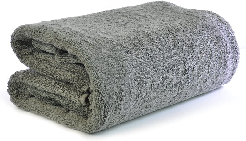 Chakir Turkish Linens Turkish Cotton - Oversized (40-Inch-By-80-Inch) Bath Towel, Beige Home & Garden > Linens & Bedding > Towels Chakir Turkish Linens Gray Oversized (40-Inch-by-80-Inch) 