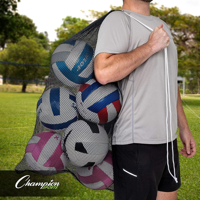 Champion Sports Mesh Sports Equipment Bag Sporting Goods > Outdoor Recreation > Winter Sports & Activities Champion Sports   