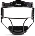 Champion Sports Softball Face Mask - Durable Fielder Head Guards - Premium Sports Accessories for Indoors and Outdoors - Magnesium or Steel in Multiple Colors and Sizes Sporting Goods > Outdoor Recreation > Winter Sports & Activities Champion Sports Black Classic Steel (Youth Size) 