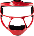 Champion Sports Softball Face Mask - Durable Fielder Head Guards - Premium Sports Accessories for Indoors and Outdoors - Magnesium or Steel in Multiple Colors and Sizes Sporting Goods > Outdoor Recreation > Winter Sports & Activities Champion Sports Red Ultralight Magnesium (Youth Size) 