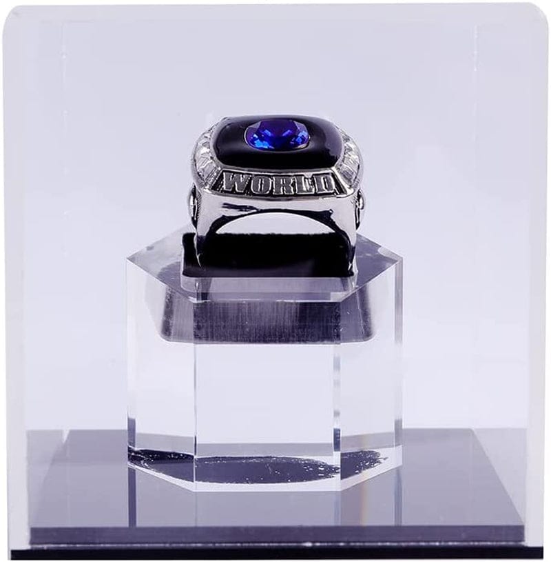 Championship Ring Display Case 1 Slot Hole | Baseball Ring Display Box | Softball Ring Box | Football Ring Case | Sport Ring Display Box | High School Ring Display Box Sporting Goods > Outdoor Recreation > Winter Sports & Activities Generic   