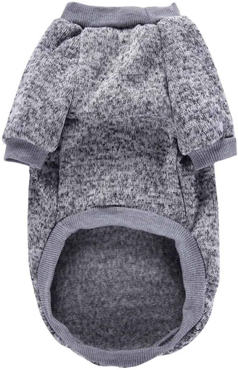 CHBORLESS Pet Dog Sweater Warm Dog Pajamas Soft Cat Sweater Puppy Clothes Small Dogs Sweater Winter Doggie Sweatshirt Animals & Pet Supplies > Pet Supplies > Cat Supplies > Cat Apparel CHBORLESS   