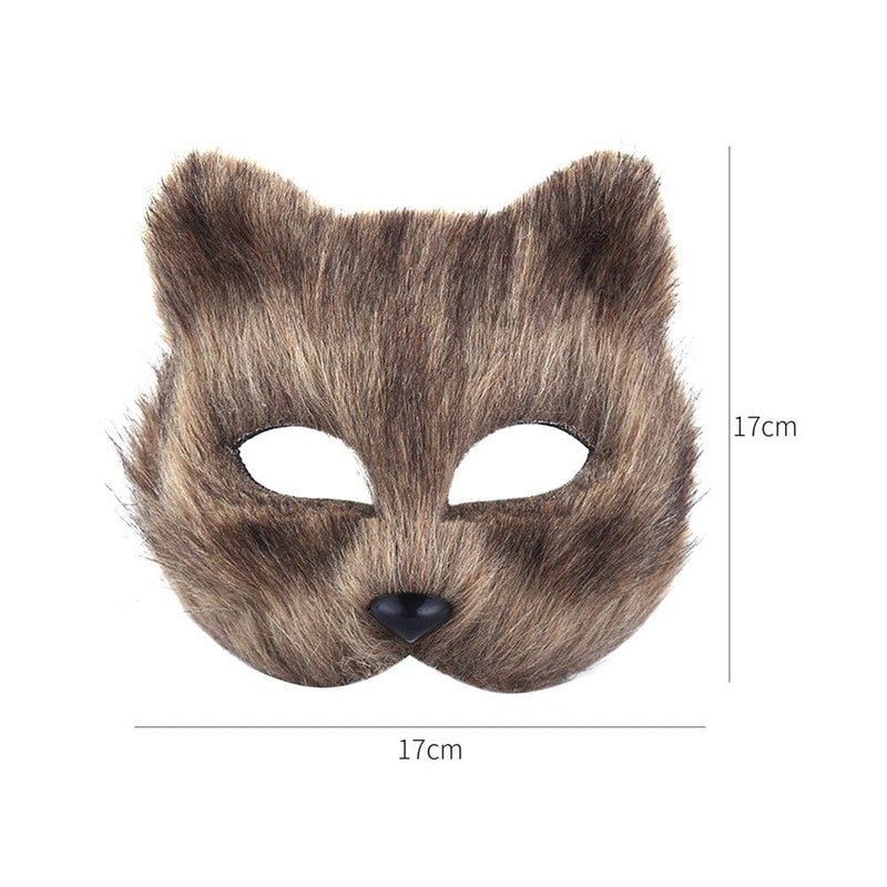 Cheers.Us Fox Masks Costume Furry Masquerade Party Decorative Masks Stage Performance- Props Fox Masks Apparel & Accessories > Costumes & Accessories > Masks Cheers.US   