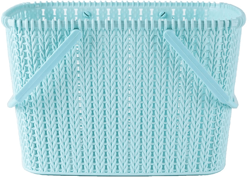 Chiborg Caddy Dorm Shower Storage Bathroom Organizer Portable College Bathroom Box Basket Plastic Tote Bin with Handle Home Pantry Blue Sporting Goods > Outdoor Recreation > Camping & Hiking > Portable Toilets & ShowersSporting Goods > Outdoor Recreation > Camping & Hiking > Portable Toilets & Showers Chiborg   