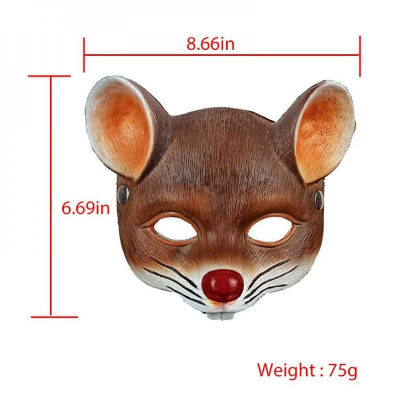 Children Carnival Party Masquerade 3D PU Foaming Mouse Mask Apparel & Accessories > Costumes & Accessories > Masks Joybuy   