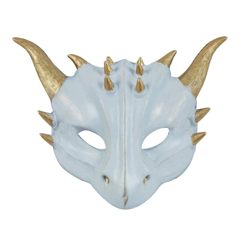 Children Halloween Carnival Party Halloween Mask for Kids PU Foam 3D Animal Dragon Mask Scary Mask Apparel & Accessories > Costumes & Accessories > Masks EFINNY White  
