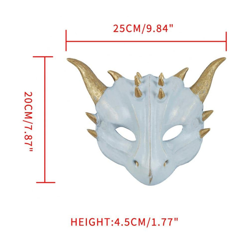 Children Halloween Carnival Party Halloween Mask for Kids PU Foam 3D Animal Dragon Mask Scary Mask Apparel & Accessories > Costumes & Accessories > Masks EFINNY   