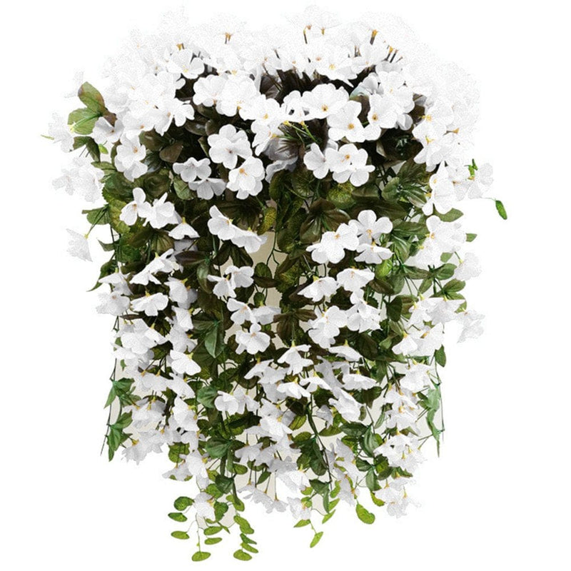 Christmas Clearance Items, Home Deals Lidyce Valentines Day Decorations, Valentines Day Decor for Anniversary, Fashion Household Violet Wall Hanging Violet Artificial Flower Decoration Simula Home & Garden > Decor > Seasonal & Holiday Decorations Lidyce White  