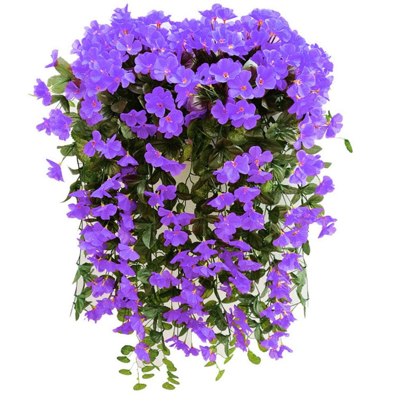 Christmas Clearance Items, Home Deals Lidyce Valentines Day Decorations, Valentines Day Decor for Anniversary, Fashion Household Violet Wall Hanging Violet Artificial Flower Decoration Simula Home & Garden > Decor > Seasonal & Holiday Decorations Lidyce Purple  