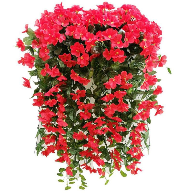 Christmas Clearance Items, Home Deals Lidyce Valentines Day Decorations, Valentines Day Decor for Anniversary, Fashion Household Violet Wall Hanging Violet Artificial Flower Decoration Simula Home & Garden > Decor > Seasonal & Holiday Decorations Lidyce Red  
