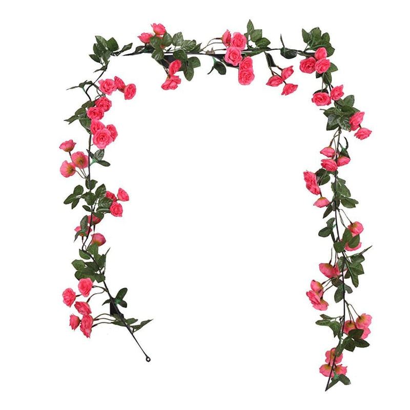 Christmas Clearance Items, Lidyce Valentines Day Decorations, Valentines Day Decor for Anniversary, 69 Heads Artificial Rose Vine Hanging Silk Roll Flowers for Wall Decor Rattan Home & Garden > Decor > Seasonal & Holiday Decorations Lidyce Rose Gold  