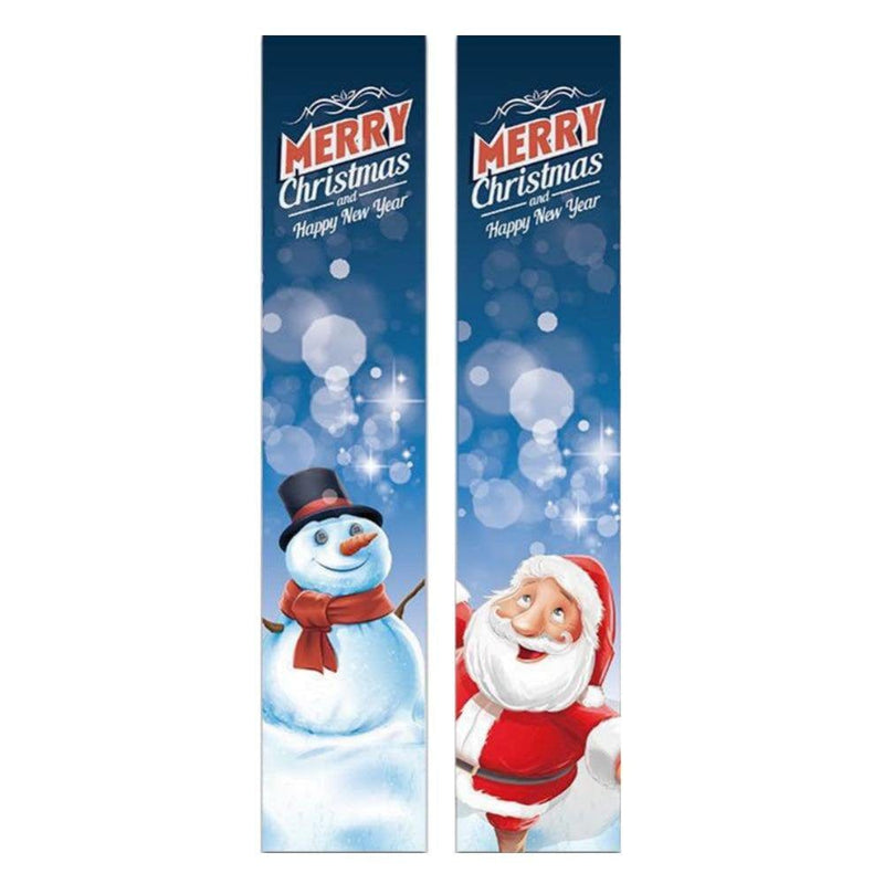 Christmas Decorations Outdoor Indoor, Believe and Merry Christmas Banner, Christmas Porch Sign for Home Indoor Exterior Front Door Yard Living Room Wall Apartment Party Home Home & Garden > Decor > Seasonal & Holiday Decorations& Garden > Decor > Seasonal & Holiday Decorations Altsales   