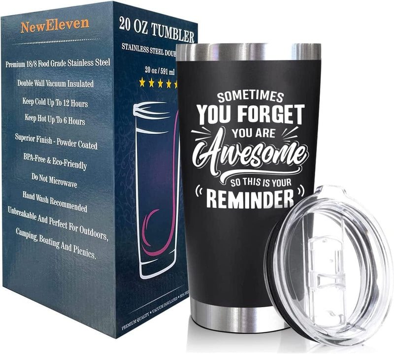 Christmas Gifts for Men, Women - Birthday Gifts, Thank You Gifts, Inspirational Gifts for Men, Women, Mom, Dad, Wife, Husband, Best Friend, Sister, Brother, Her, Him, Coworker, Employee - 20Oz Tumbler Home & Garden > Kitchen & Dining > Tableware > Drinkware NewEleven   