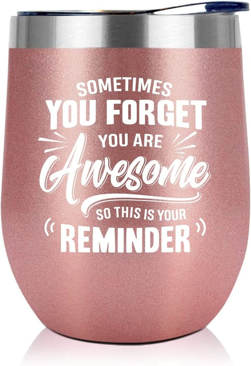 Christmas Gifts for Men, Women - Birthday Gifts, Thank You Gifts, Inspirational Gifts for Men, Women, Mom, Dad, Wife, Husband, Best Friend, Sister, Brother, Her, Him, Coworker, Employee - 20Oz Tumbler Home & Garden > Kitchen & Dining > Tableware > Drinkware NewEleven Rose Gold  