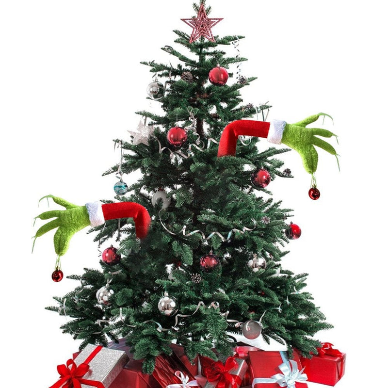 Christmas Grinch Hand Christmas Tree Decoration Home & Garden > Decor > Seasonal & Holiday Decorations& Garden > Decor > Seasonal & Holiday Decorations sunsun   