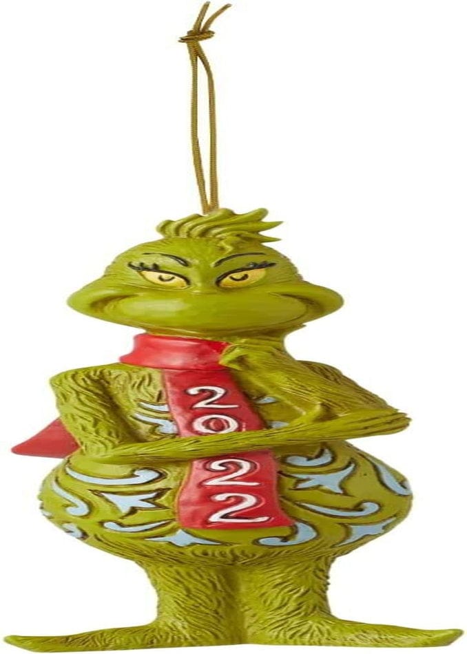 Christmas Grinch Ornaments,Grinch Stole Christmas,Grinch Decorations for Christmas Tree,Merry Christmas Hanging Decor  BINGPAW