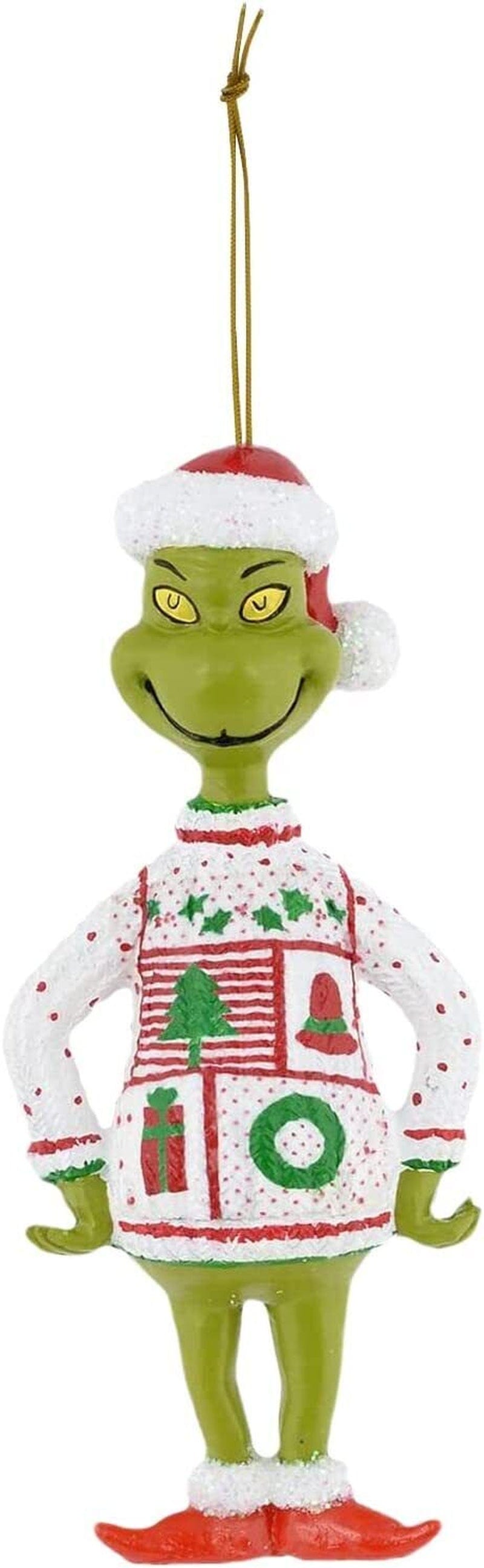 Christmas Grinch Ornaments,Grinch Stole Christmas,Grinch Decorations for Christmas Tree,Merry Christmas Hanging Decor  RAML   