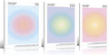 Colorful Angel Number Canvas Wall Art 3 Piece Abstract Gradient Aura Aesthetic Poster Positive Affirmations Quotes Prints Painting Pastel Minimalist Y2K Wall Decore for Office Bedroom 12X16In Unframed Home & Garden > Decor > Artwork > Posters, Prints, & Visual Artwork Generic White 16x20in-Unframed 