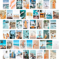 CY2SIDE 50PCS Black White Aesthetic Picture for Wall Collage, 50 Set 4X6 Inch, Chic Collage Print Kit, Room Decor for Girls, Vintage Wall Art Prints for Room, Dorm Photo Display, VSCO Posters for Bar Home & Garden > Decor > Artwork > Posters, Prints, & Visual Artwork CY2SIDE Blue  