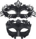 Couple Masquerade Metal Mask Roman Greek Man Mask Venetian Halloween Costume Ball Mask Mardi Gras Mask Cosplay Party Mask