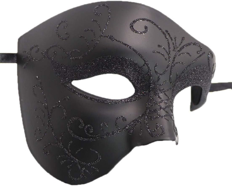 Awlsyj Couples Masquerade Mask Metal Roman Venetian Halloween Mardi Gras Costumes Party Ball Prom Mask