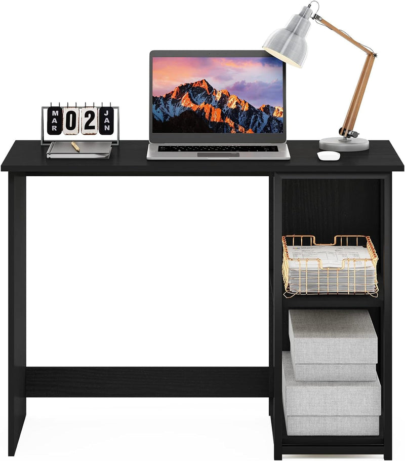 Furinno Camnus Modern Living Computer Desk 40 Inch, Americano/Black