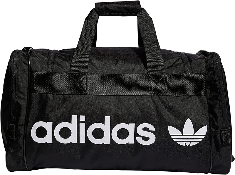 Adidas Originals Santiago Duffel Bag, Black/White, One Size