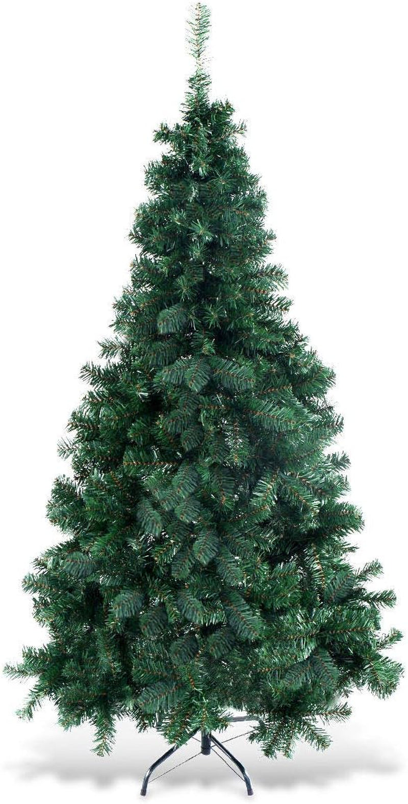 COSTWAY 8Ft Artificial PVC Christmas Tree W/Stand Holiday Season Indoor Outdoor Green