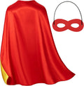 Double-Sided Superhero Capes and Masks for Kids - Perfect for Christmas, Halloween, Cosplay, and Parties