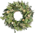 ANDALUCA Natural Botanical Floral Decorative Wreath (Sunshine Blooms)