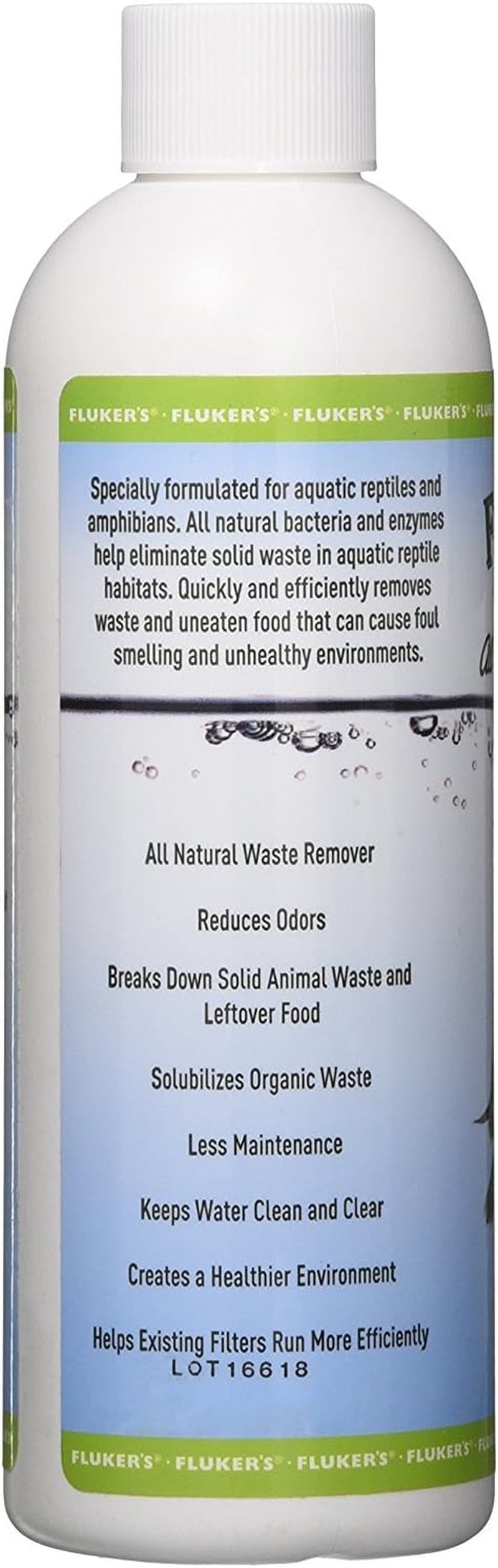 Fluker Labs SFK43000 Eco Clean All Natural Reptile Waste Remover, 8-Ounce