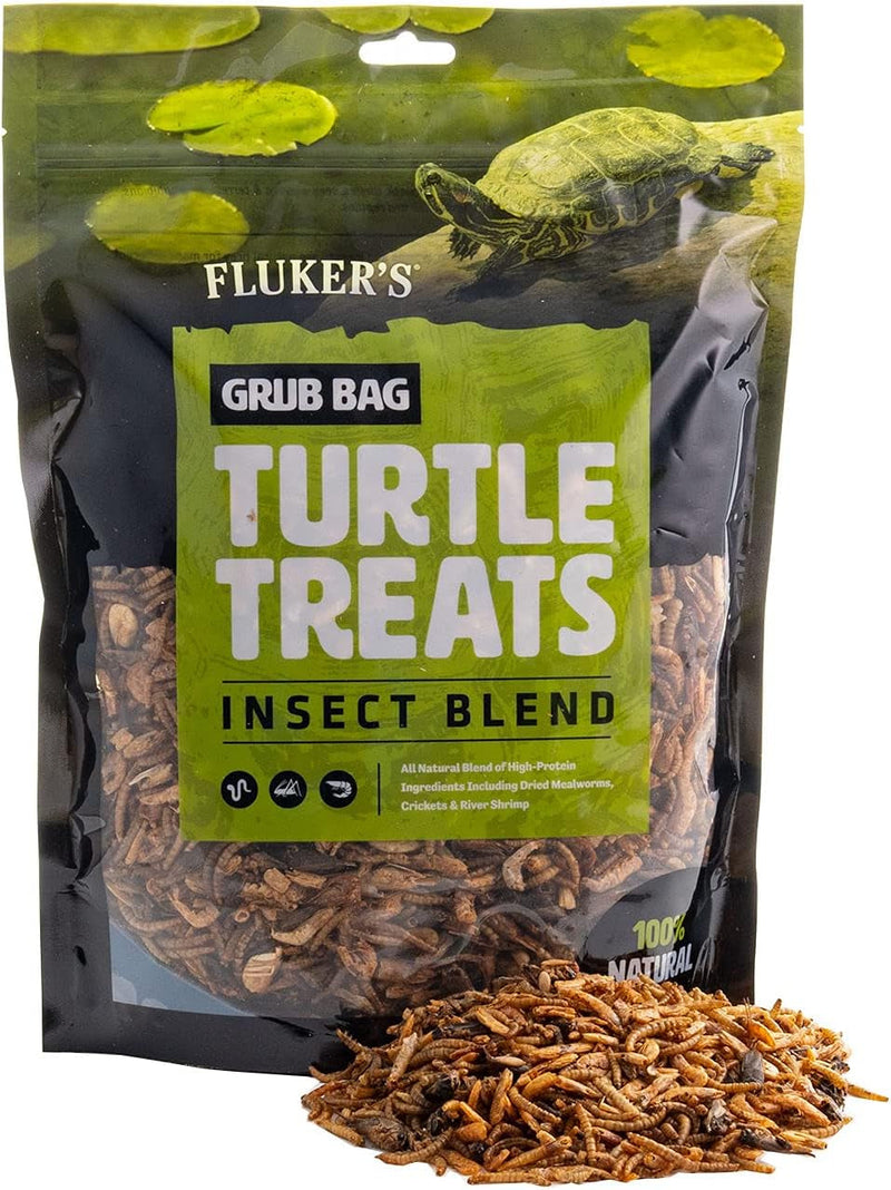 Fluker'S Grub Bag All Natural Calcium Fortified Mealworm Treats, Packed with Protein, Rich in Nutrients, a Reptile Favorite, 3 Oz