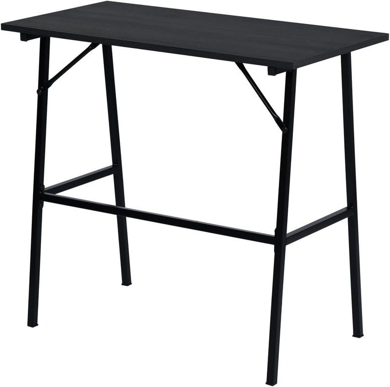 Furniturer Computer Desk 39.4''Writing Desk Modern Gaming Desk Industrial Office Desk Sturdy Study Table Laptop Table for Home Office Easy Assembly, Black