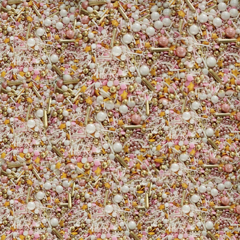 Edible Pearl Sugar Sprinkles White Candy Pearls Baking Decorations 7Mm 130G/4.58 Oz White Sprinkles Sugar Pearl for Cake Decorating Edible Ball Sprinkle Ice Cream Toppings Wedding Chirstmas Supplies